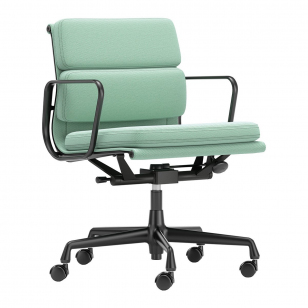 Vitra Soft Pad Chair EA 217 Bureaustoel - Track / Mint - Cream