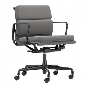 Vitra Soft Pad Chair EA 217 Bureaustoel - Track / Mid Grey - Iron Grey