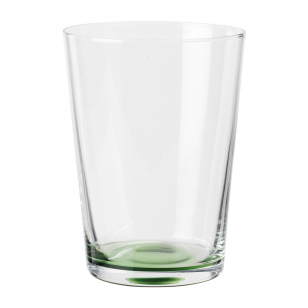 Broste Copenhagen Hue drinkglas 30 cl Clear-olive green