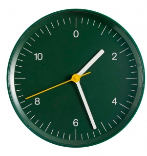 HAY Wall Clock wandklok Ø26,5 cm Green