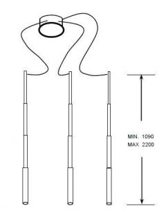 Pallucco - Hanglamp Micro Mat wit Metaal