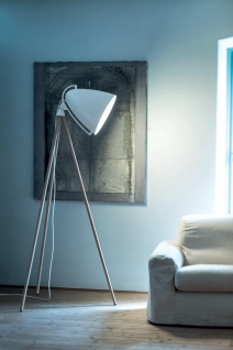 Pallucco - Staanlamp Faro Eik / Wit Design Hout