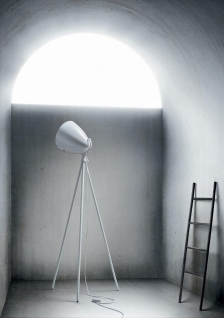 Pallucco - Staanlamp Faro Eik / Wit Design Hout