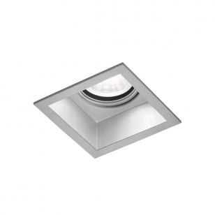 Wever & Ducré Plano 1.0 LED Plafondspot - Zilver - 2700K - Draadveren