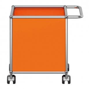 USM Haller verrijdbare opbergbox (M53) Oranje