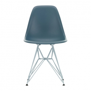Vitra Eames Plastic Chair DSR Kleur - Sea Blue / Sky Blue