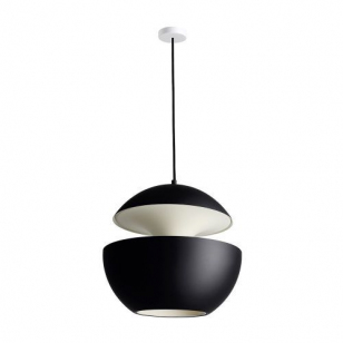 DCW Editions Here Comes the Sun 550 Hanglamp - Zwart - Wit