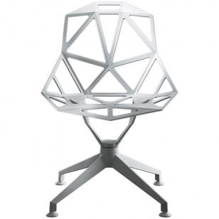 Magis Chair One 4Star Stoel Wit Niet-draaibaar