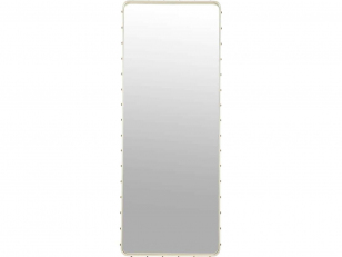 GUBI - Adnet Wall Mirror Rectangular 70x180 Cream