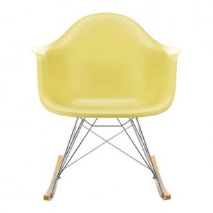 Vitra Eames Plastic Chair RAR Schommelstoel - Citron Yellow