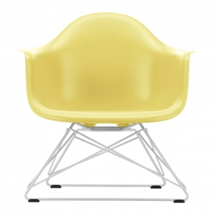 Vitra Eames Plastic Chair LAR - Citron Yellow - Wit