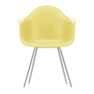 Vitra Eames Plastic Chair DAX Chroom - Citron Yellow