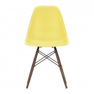 Vitra Eames Plastic Chair DSW Esdoorn Donker - Citron Yellow