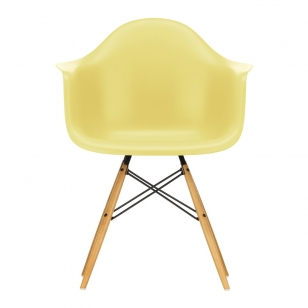 Vitra Eames Plastic Chair DAW Esdoorn Gelig - Citron Yellow