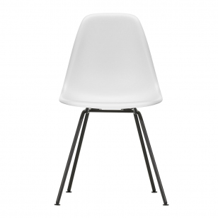 Vitra Eames Plastic Chair DSX Stoel Zwart - Cotton White