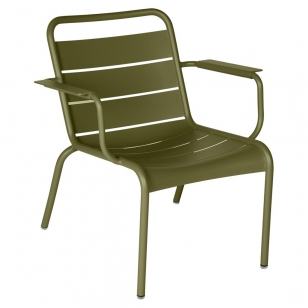Fermob Luxembourg Lounge Fauteuil Met Armleuning Pesto