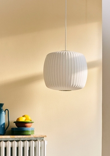 HAY - Nelson Roll Bubble Hanglamp - White