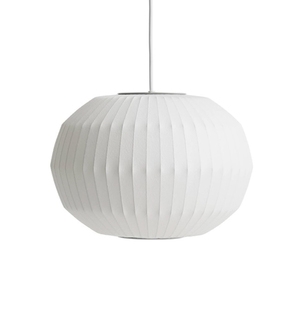 HAY - Nelson Angled Sphere Bubble Hanglamp - Small Ø36 - White 
