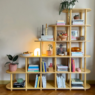 Studio Jes Iken - Tides modulair gelaagde boekenkast