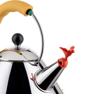 Alessi 9093/1 By Michael Graves Fluitketel Small Geel