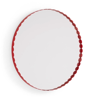 HAY - Arcs Mirror Round - Red 
