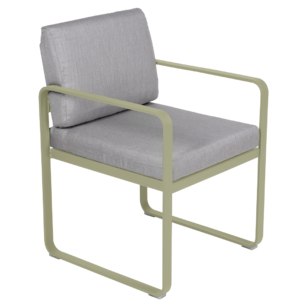 Fermob Bellevie dining armchair tuinstoel Willow green - Flannel