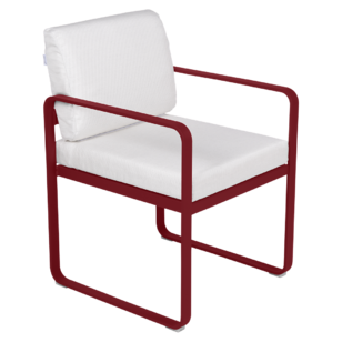 Fermob Bellevie dining armchair tuinstoel Chili - Off-white