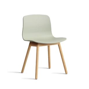 HAY About a Chair AAC 12 eetkamerstoel gelakt eiken Pastel Green 2.0