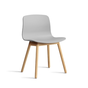 HAY About a Chair AAC 12 eetkamerstoel gelakt eiken Concrete Grey 2.0