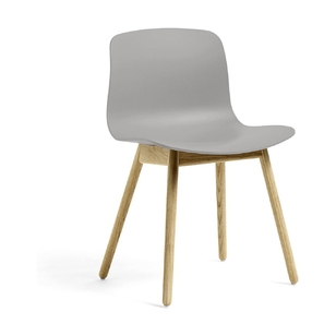 HAY About a Chair AAC 12 eetkamerstoel gelakt waterbasis concrete grey