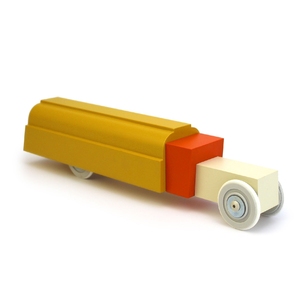 IKONIC Retro Houten speelgoed vrachtwagen - design Floris Hovers