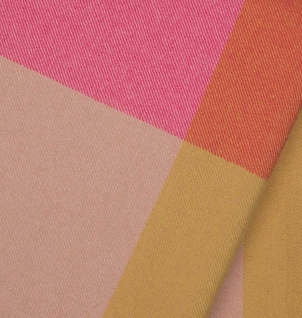 Vitra - Colour Block Deken - Roze Beige