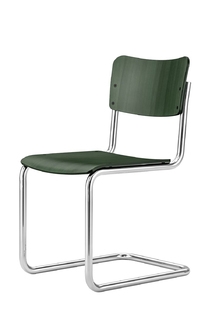 Thonet S 43 K Cantilever stoel Kinderstoel - smaragdgroen (TP 169)