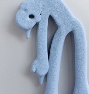Atelier Fig. - Gravity Figures Dog Schuin | S | Light Blue