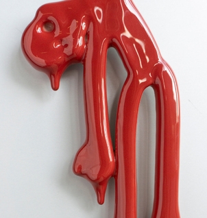 Atelier Fig. - Gravity Figures Man Schuin | S | Lipstick Red