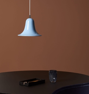 Verpan Pantop Hanglamp - Grey Sand / Ø23 x h. 16,6 cm.