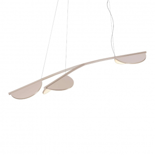 FLOS Almendra Organic Hanglamp S3 - Short - Nude