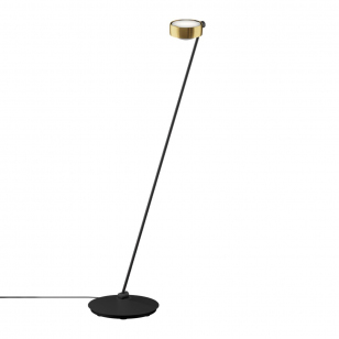 Occhio Sento Lettura Vloerlamp Met Zwart Onderstel - h.160 cm. - Brons