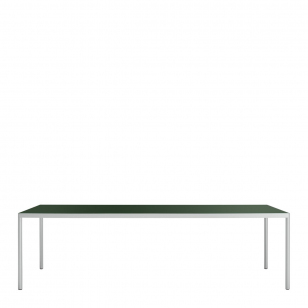 MDF-Italia Offset tafel - English Green - l. 240 x b. 90 x h. 73 cm.