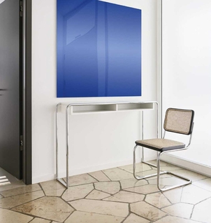 Thonet S32 Stoel - Chroom / Gevlochten riet / Beuken gebeitst zwart