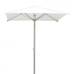 Borek Reflex Parasol - Sunbrella - Wit - l. 200 x b. 200 cm.