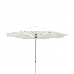 Borek Reflex Parasol - Sunbrella - Wit - Ø350 cm.