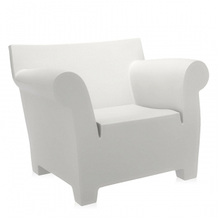 Kartell Bubble Club Fauteuil Wit