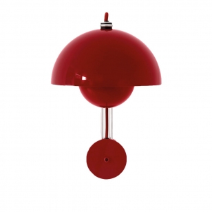 &Tradition Flowerpot wandlamp vp8, Vermilion Red