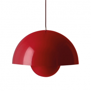 &Tradition Flowerpot hanglamp vp2, Vermilion Red