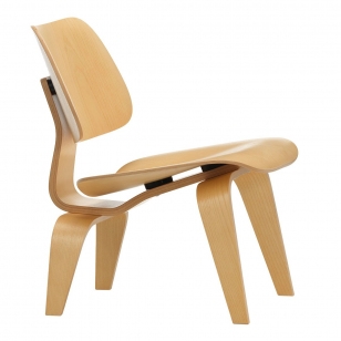 Vitra - LCW Loungestoel - Naturel Essen