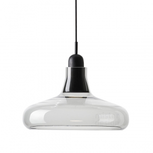 Brokis Shadow Wide Hanglamp XL - Zwart Eiken Glossy Transparant